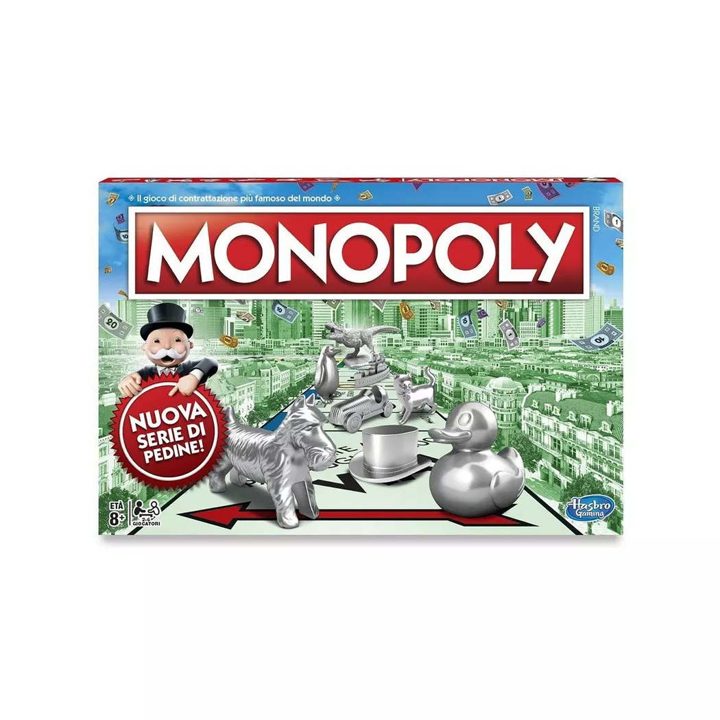 Monopoly -  Classic, italienisch, Multicolor