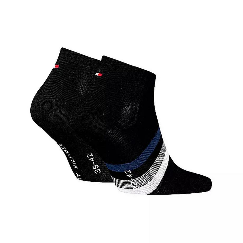 TOMMY HILFIGER Hilfiger Chaussettes Sneaker Lot de 2  