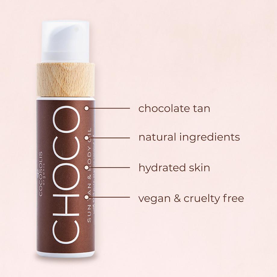 Cocosolis  CHOCO Suntan & Body Oil 