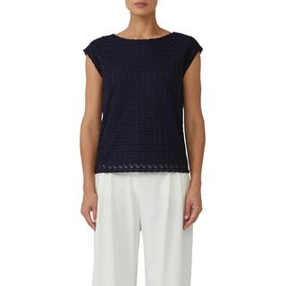 S. Oliver Black Label T-shirt texturé à manches courtes  