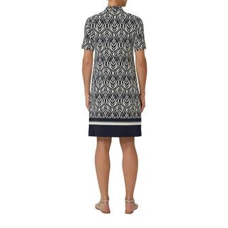 S. Oliver Black Label Vestito a Maniche Corte Fantasia  