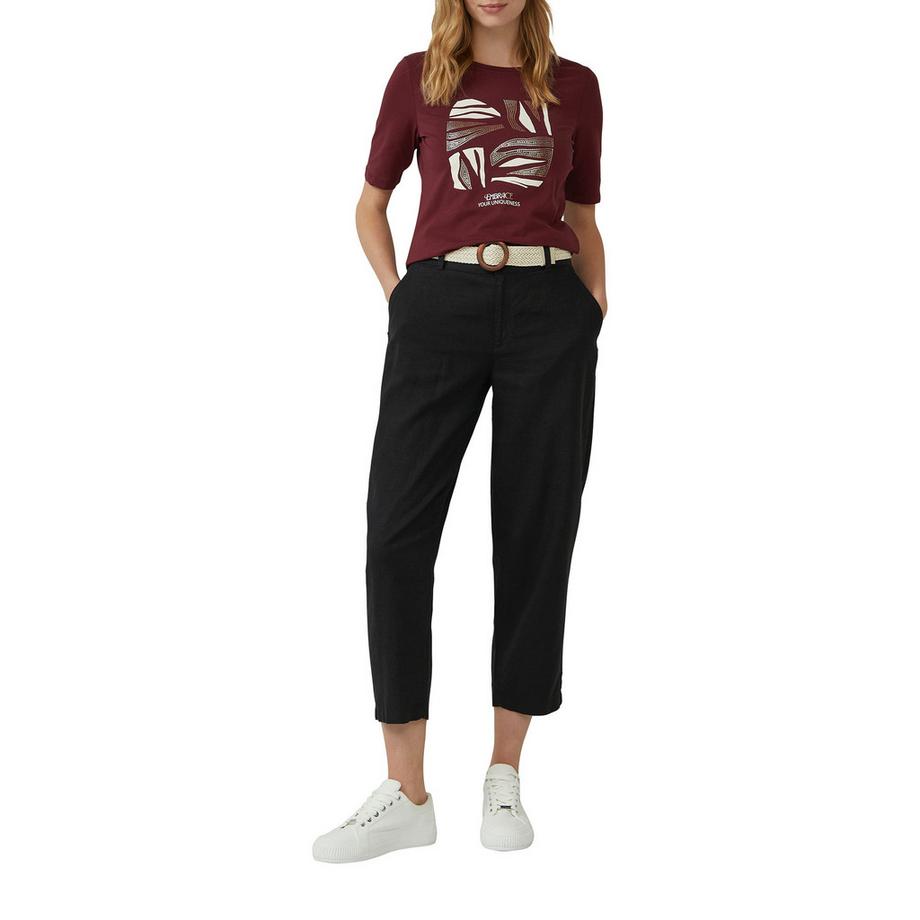 S. Oliver Red Label T-shirt avec imprimé abstrait  