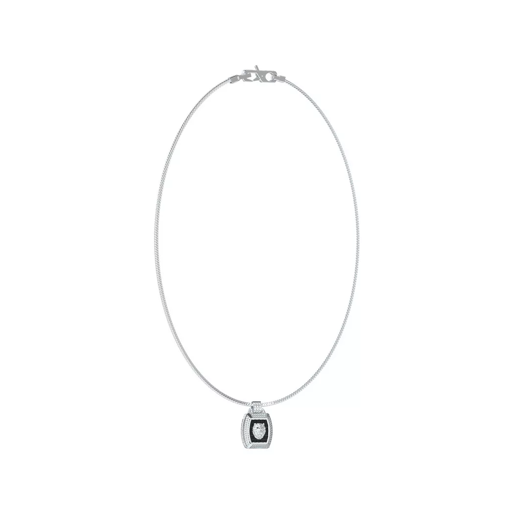 Guess - Halskette, Lion King, 66.5CM, Silber