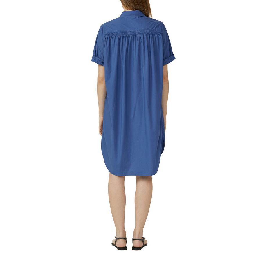 S. Oliver Red Label Abito Camicia Midi con Dettaglio Smock  