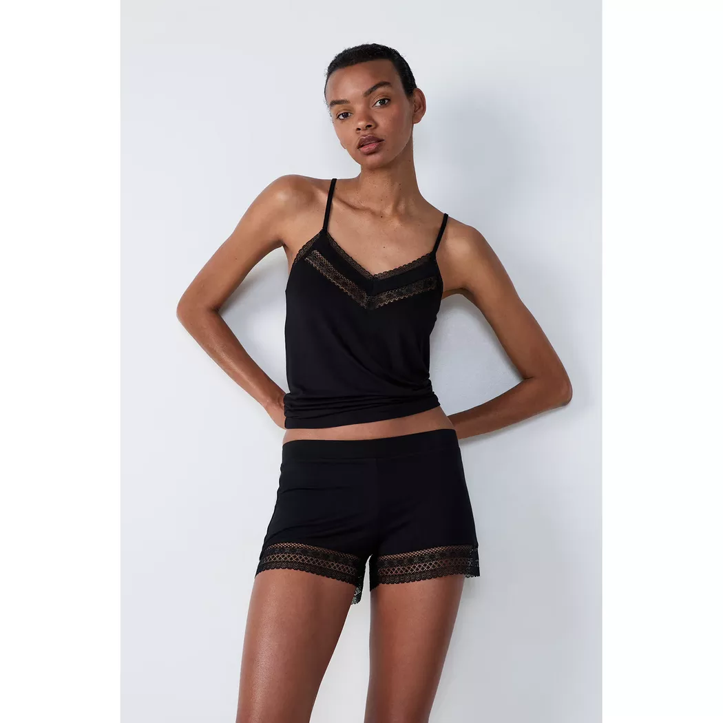 Etam - Shorty, für Damen, Schwarz, Größe L 3