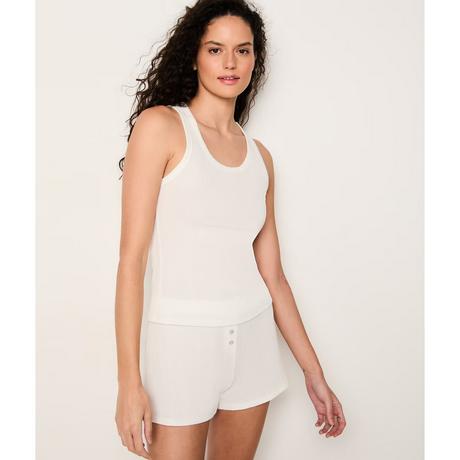 Etam Débardeur Côtelé  