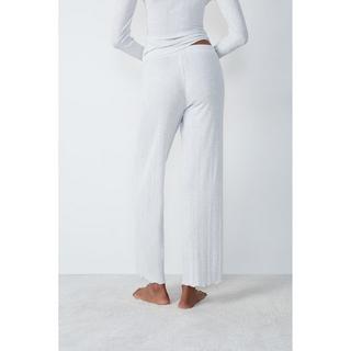 Etam Pantalon Côtelé Évasé  