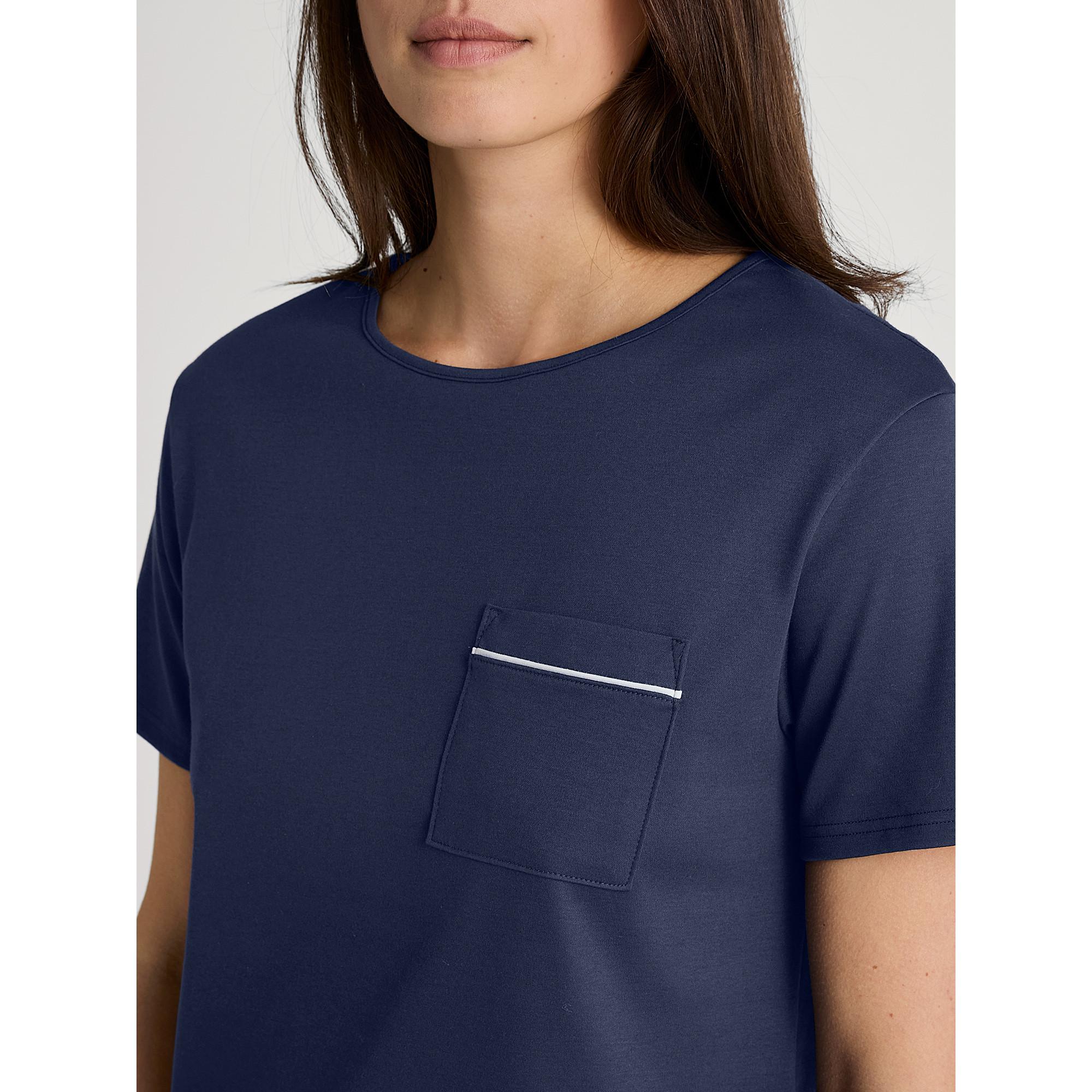 CALIDA Pyjama Kurzarm-Oberteil und bedruckte Shorts  