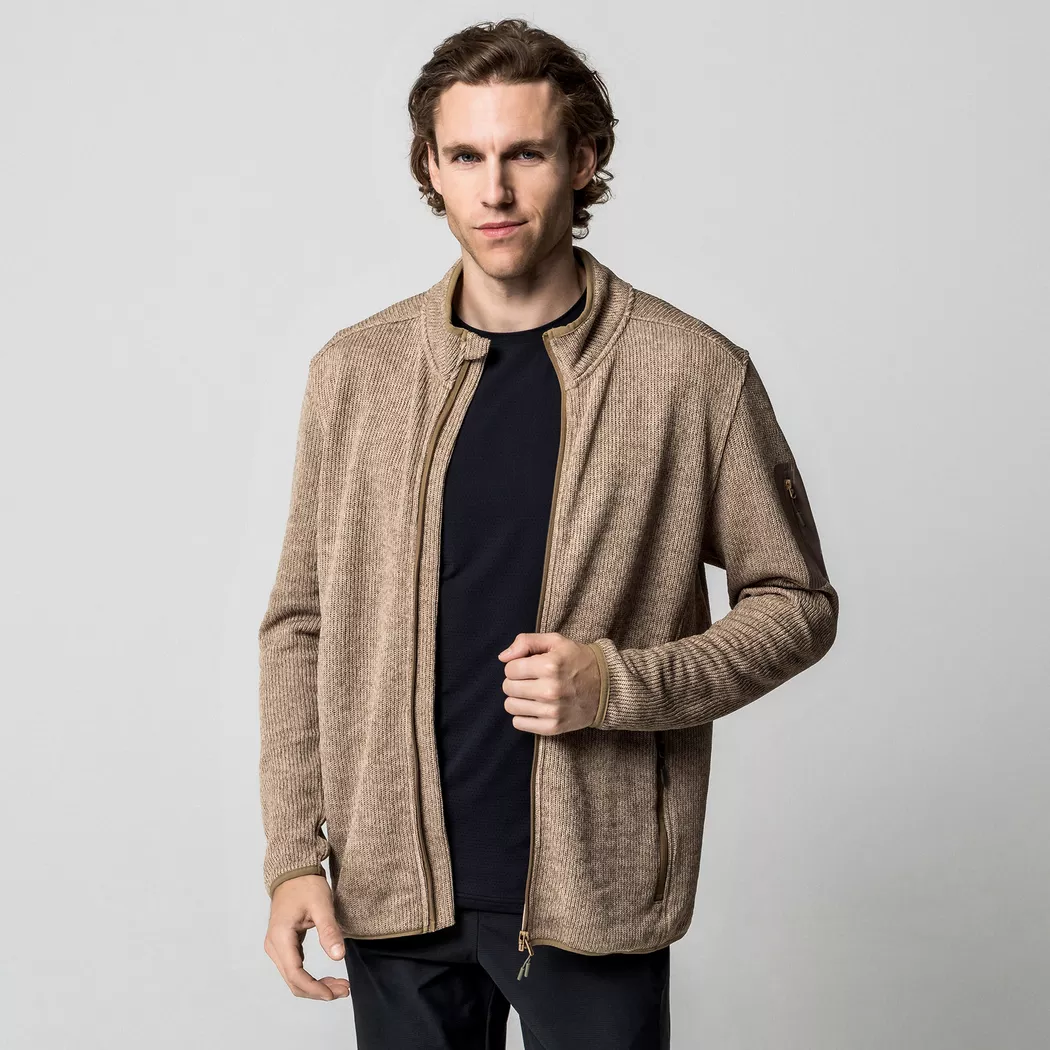 Manor Sport Madison Fleece Jacket Beige XL