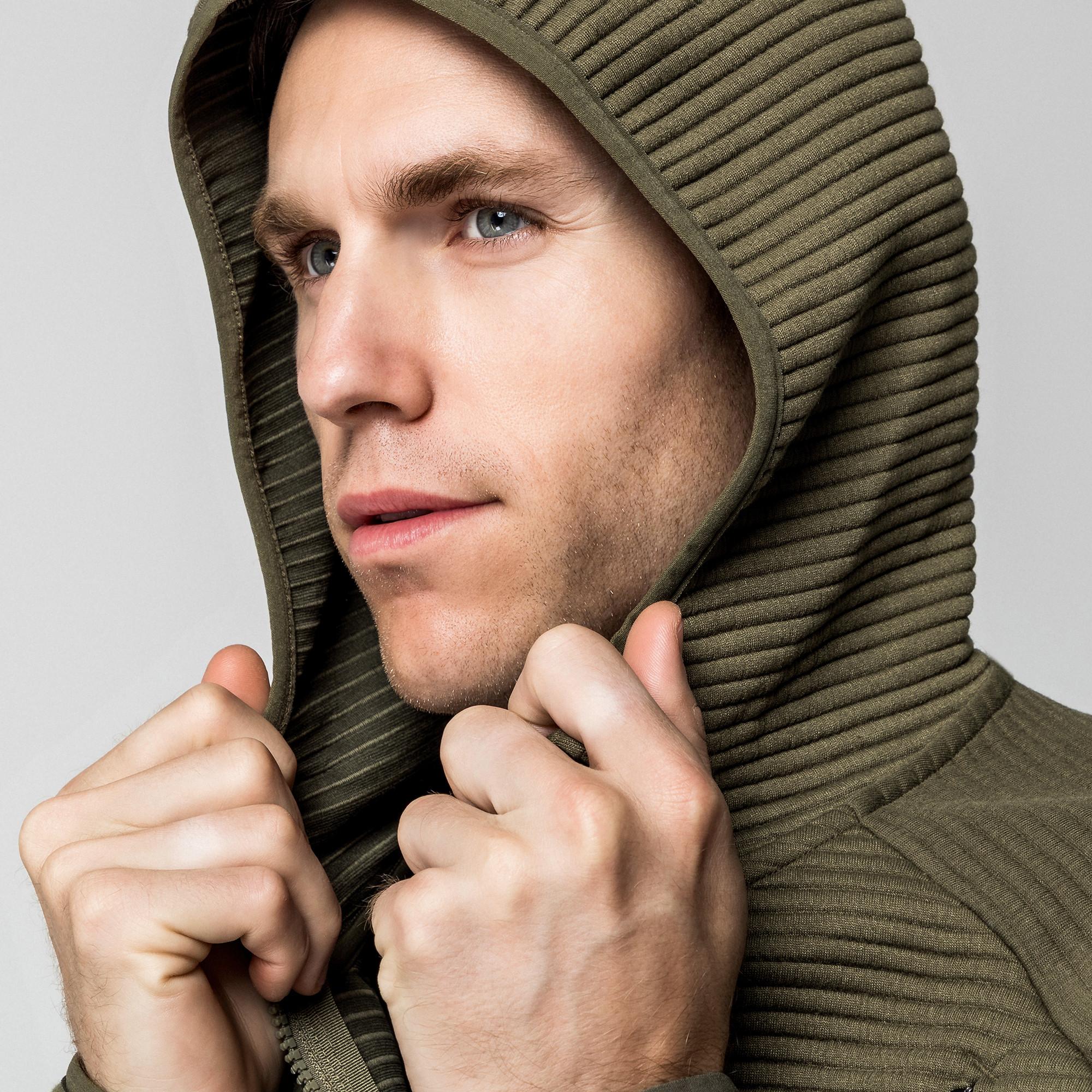 Manor Sport Michigan Hoodie avec fermeture éclair  