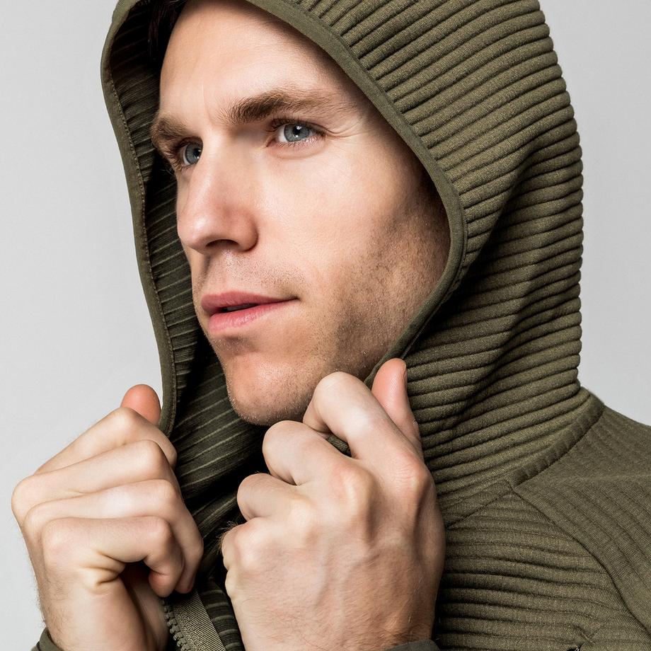 Manor Sport Michigan Hoodie avec fermeture éclair  