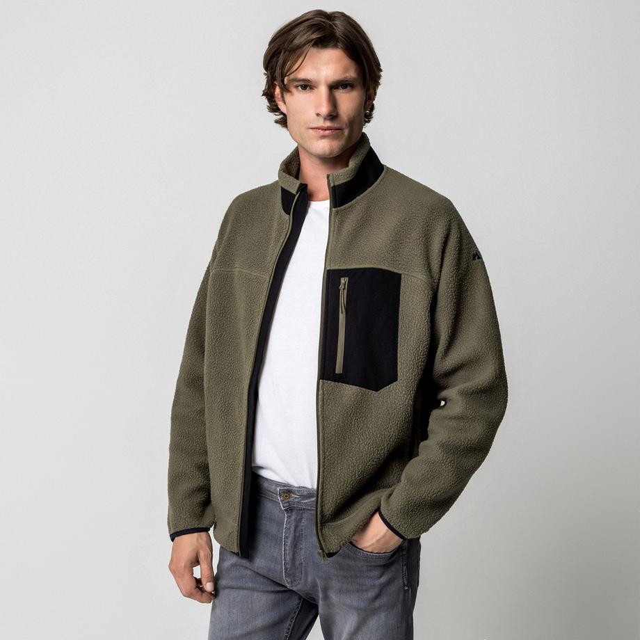 Manor Sport Berberjacke Veste, full zip 