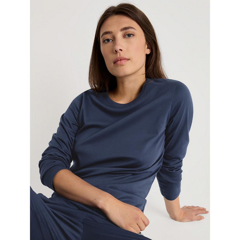 CALIDA Langarm Rundhals Shirt  