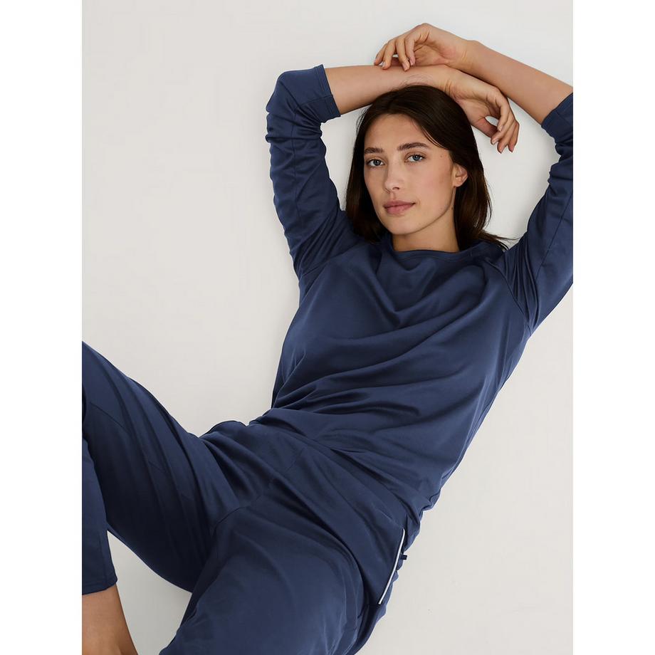 CALIDA Langarm Rundhals Shirt  