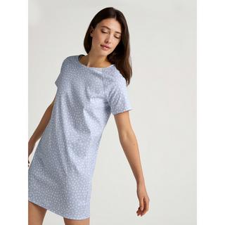 CALIDA Chemise de nuit imprimée à manches courtes  