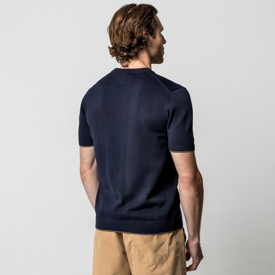 Manor Man Pull Manches Courtes Coton Biologique  