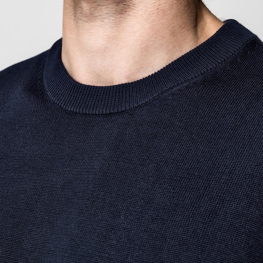 Manor Man Pull Manches Courtes Coton Biologique  