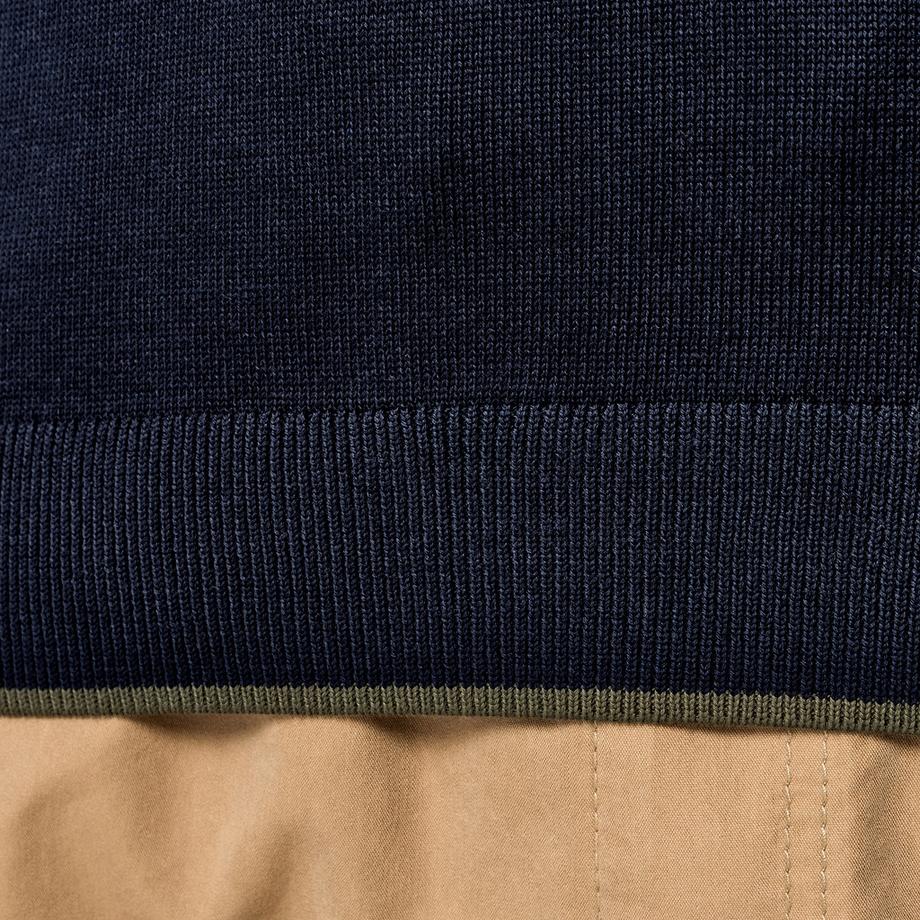 Manor Man Pull Manches Courtes Coton Biologique  