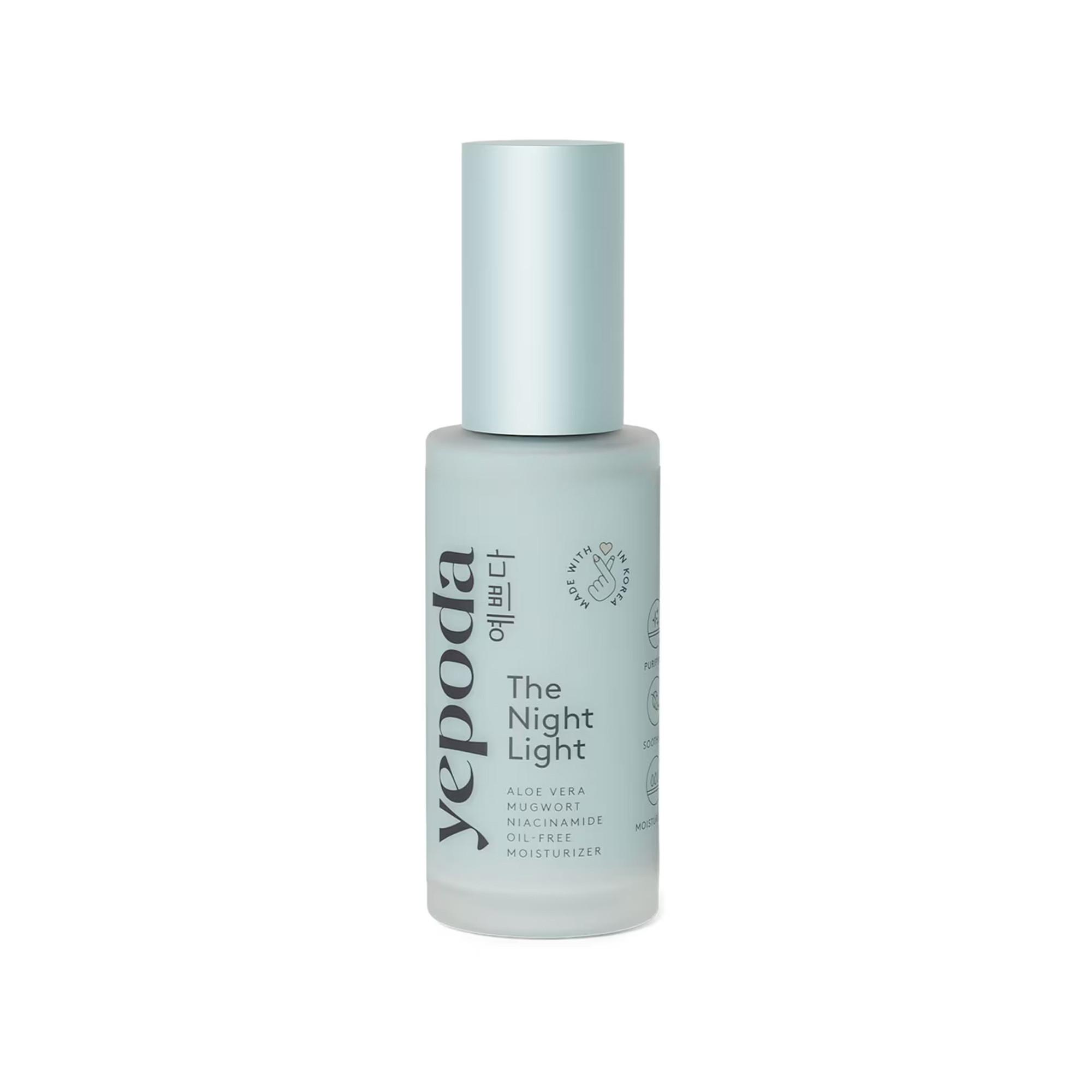 Yepoda  The Night Light – Crème hydratante sans huiles à l'armoise et niacinamide 