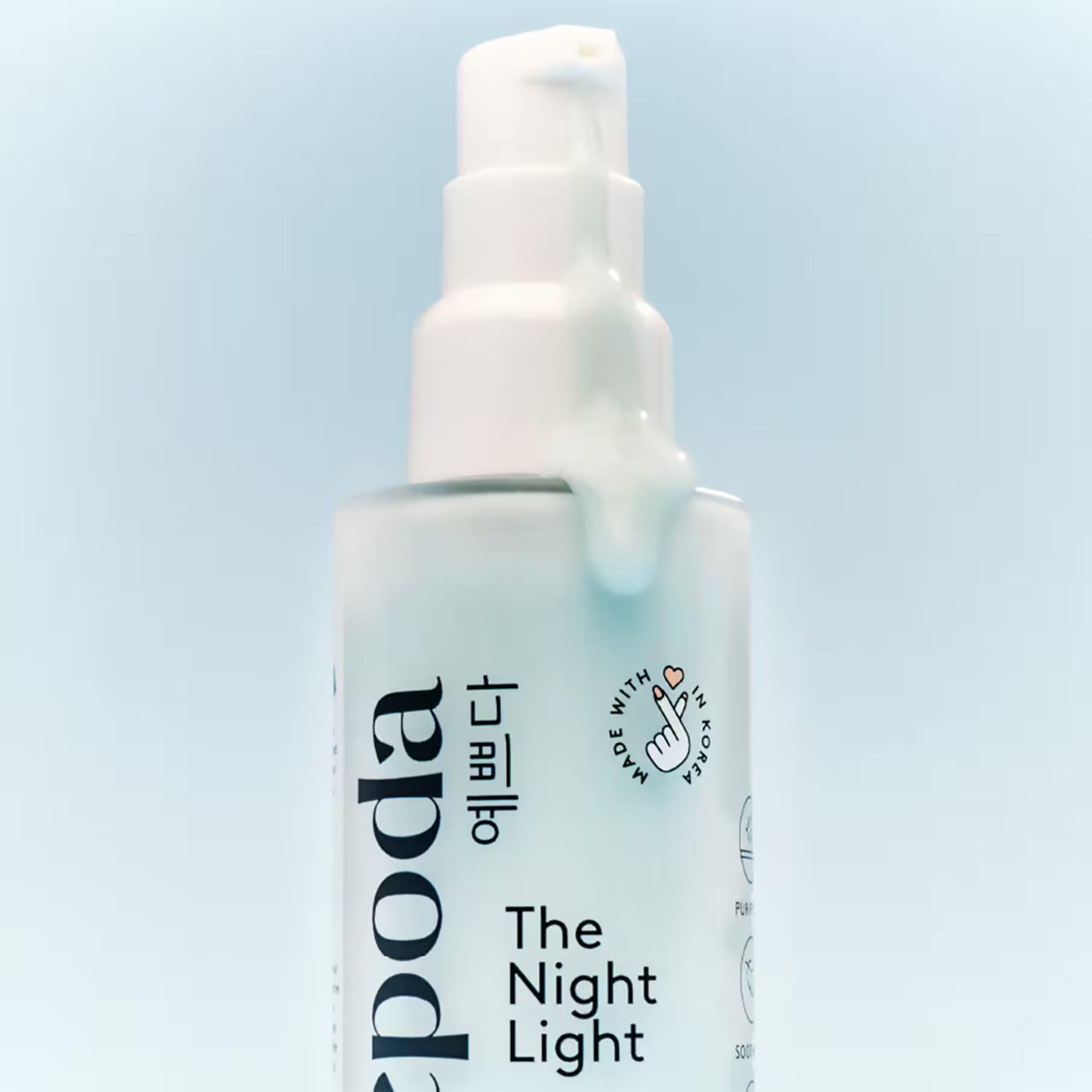 Yepoda  The Night Light - Ölfreie Nachtcreme mit Aloe Vera, Beifuss und Niacinamid 