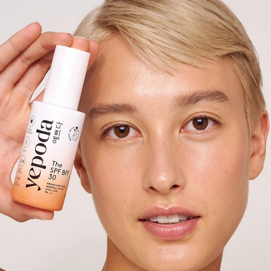 Yepoda  The SPF BFF – Crema solare minerale ad ampio spettro SPF 30 PA+++ 