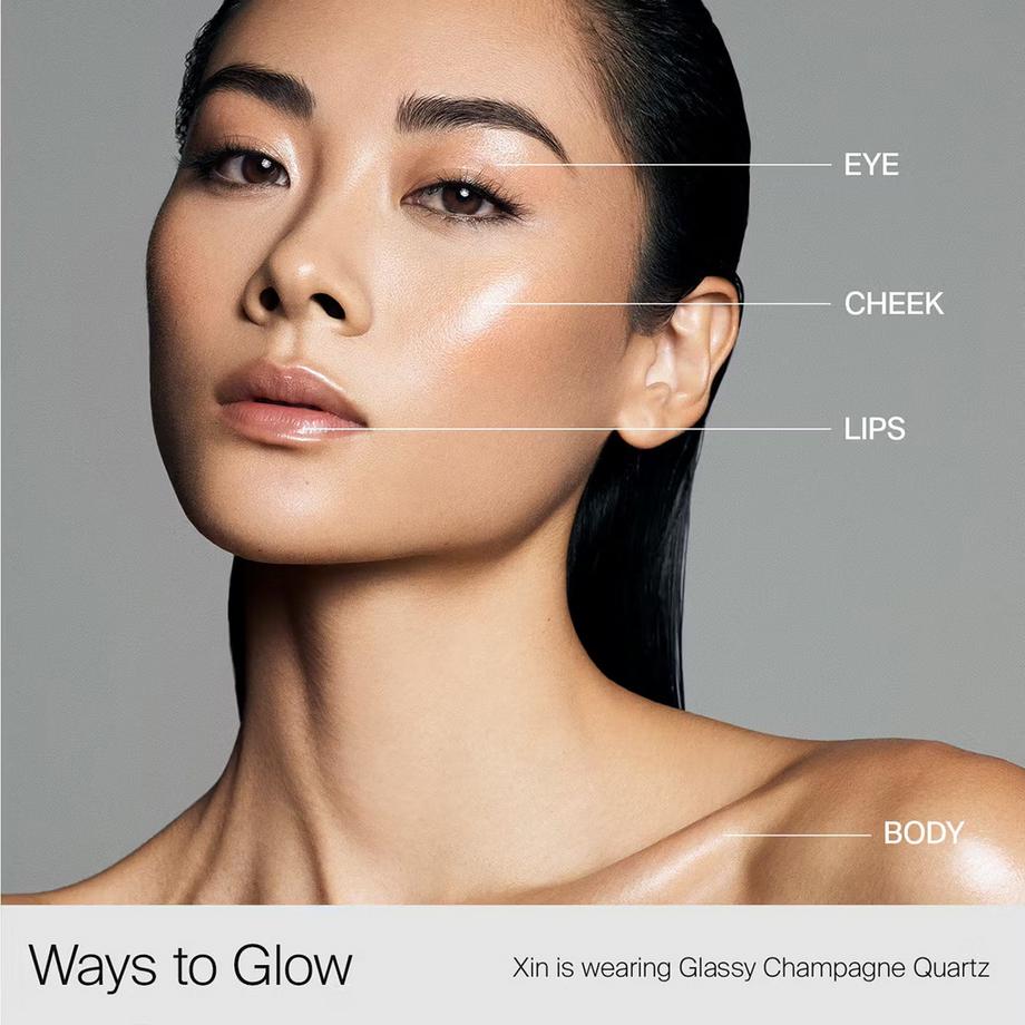 Haus Labs  Bio-Radiant™ Glassy Highlighter Balm - Baume enlumineur visage 