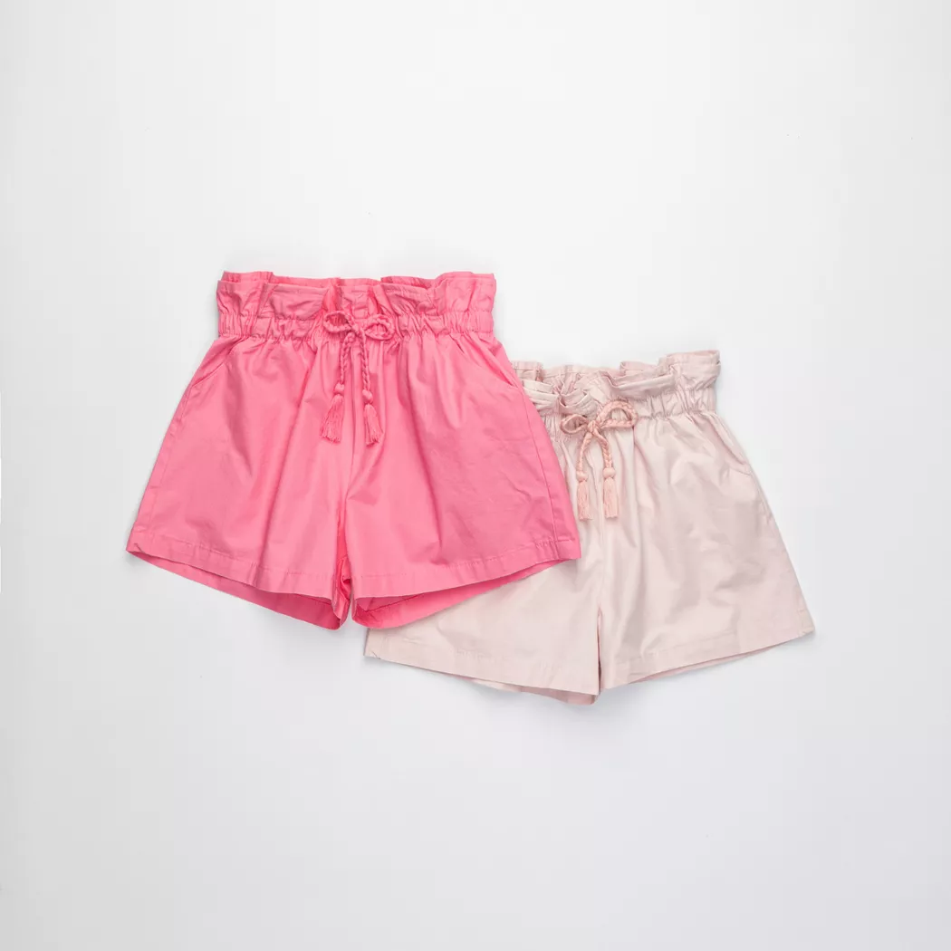 Manor Kids Shorts Duo-Pack Pink 122 3