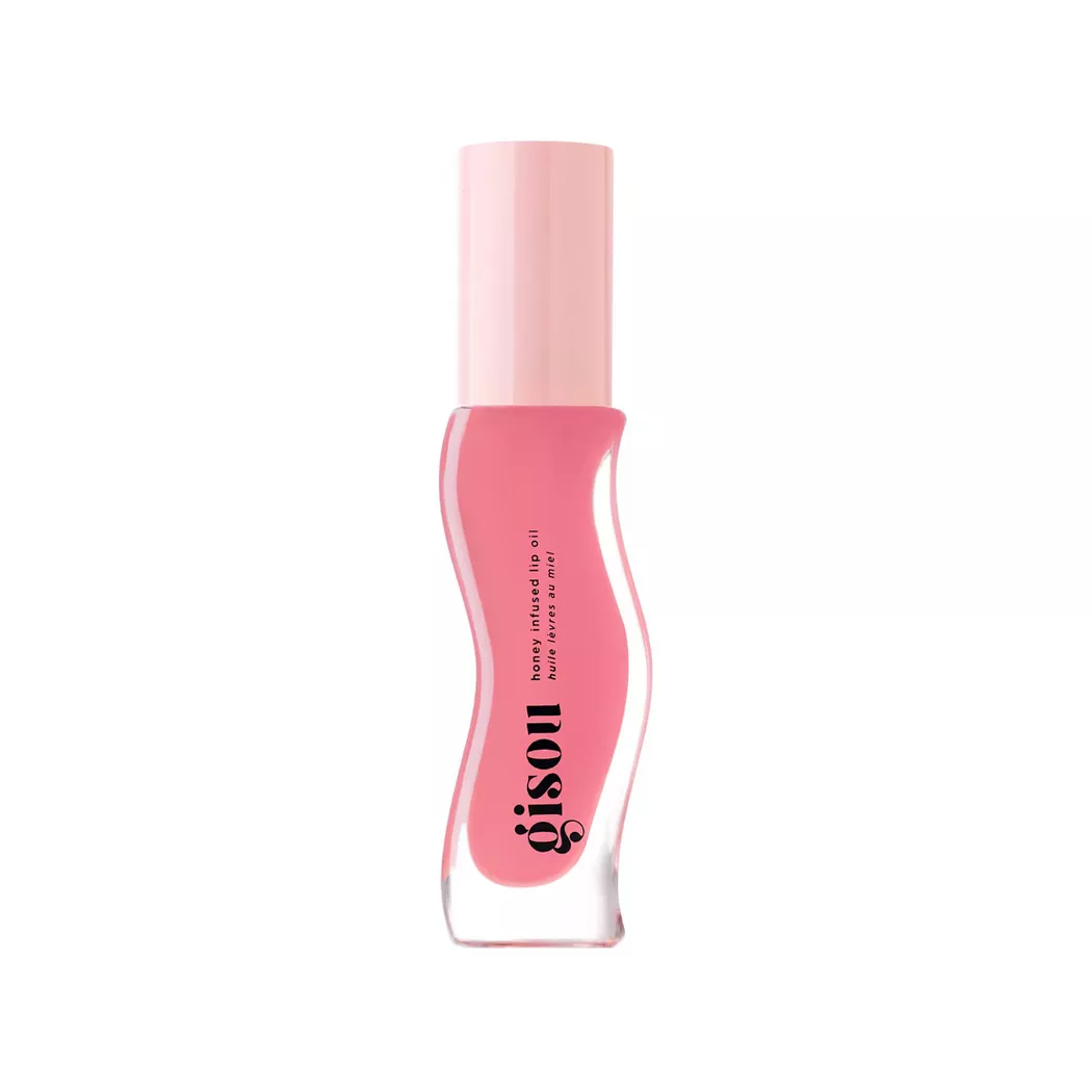 GISOU - Honey Infused Lip Oil, 8 ml, Raspberry Swirl