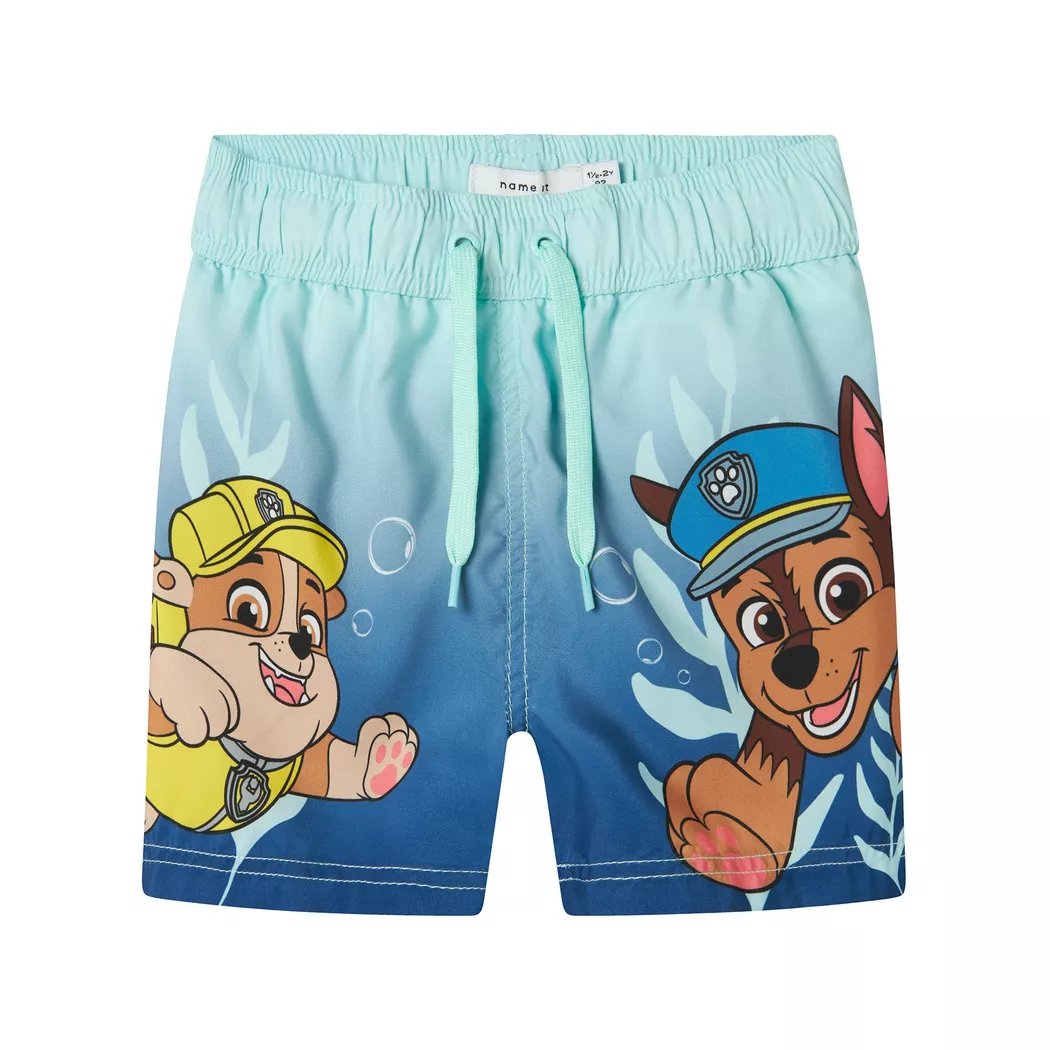 Name It - Kurze Badeshorts, 80, Mint
