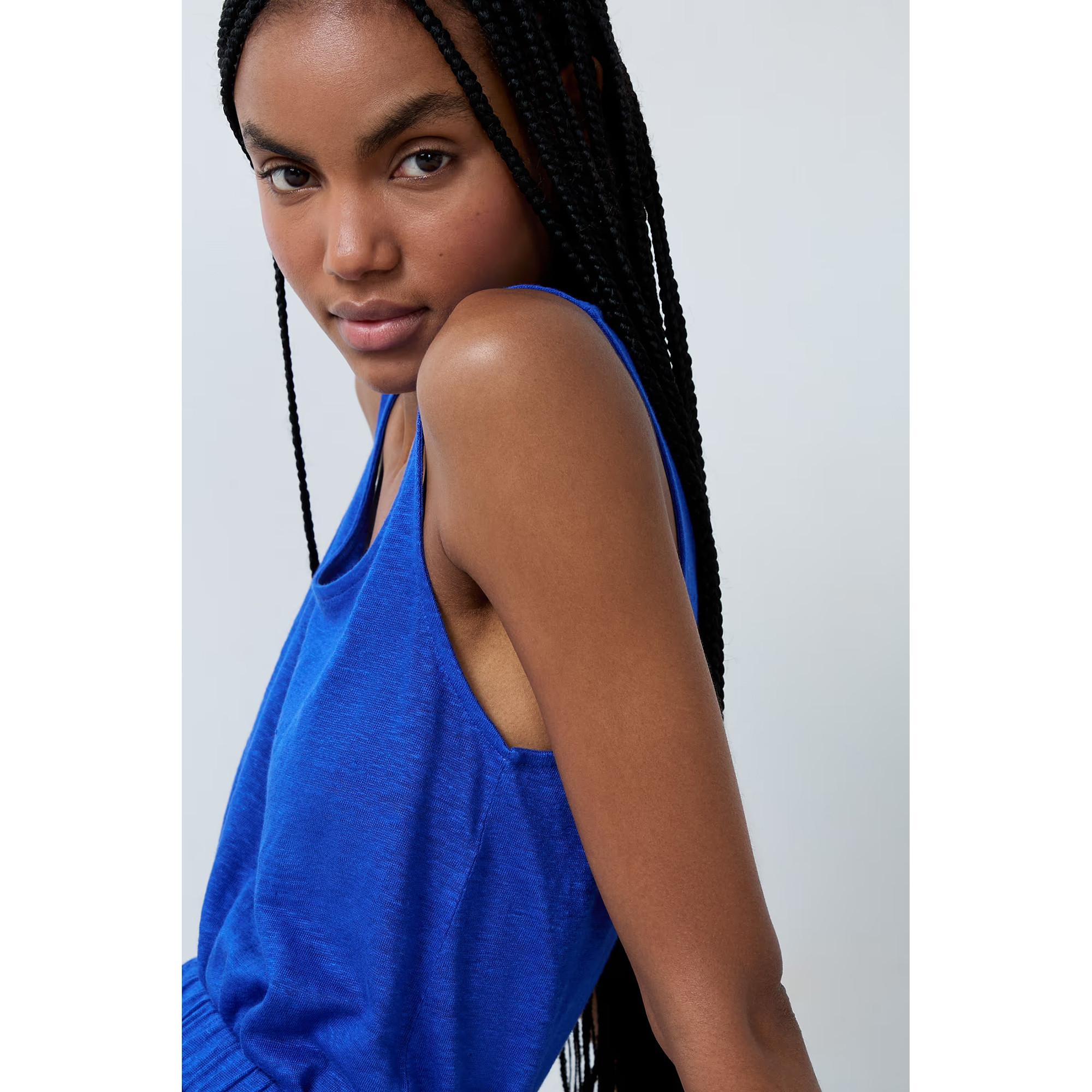 Etam Canotta Pigiama in Lino  