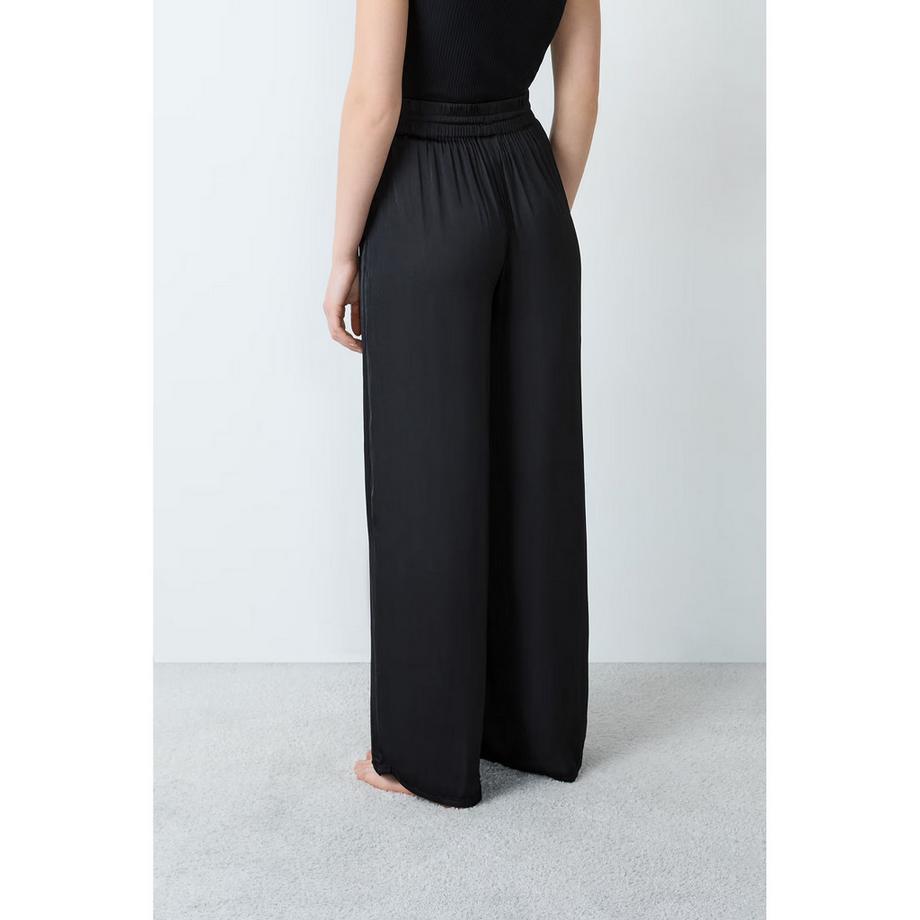 Etam Satin Weite Hose  