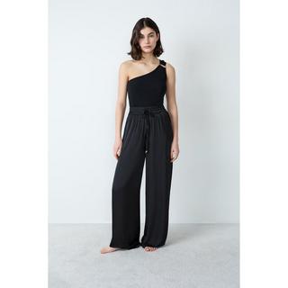 Etam Satin Weite Hose  