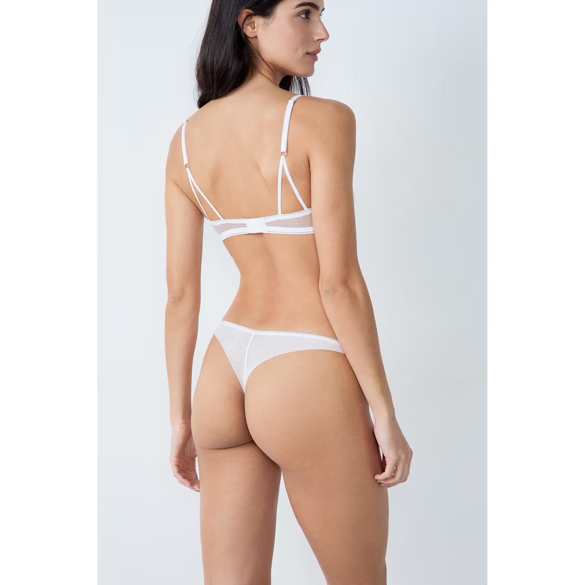 Etam Tanga ricamato floreale  