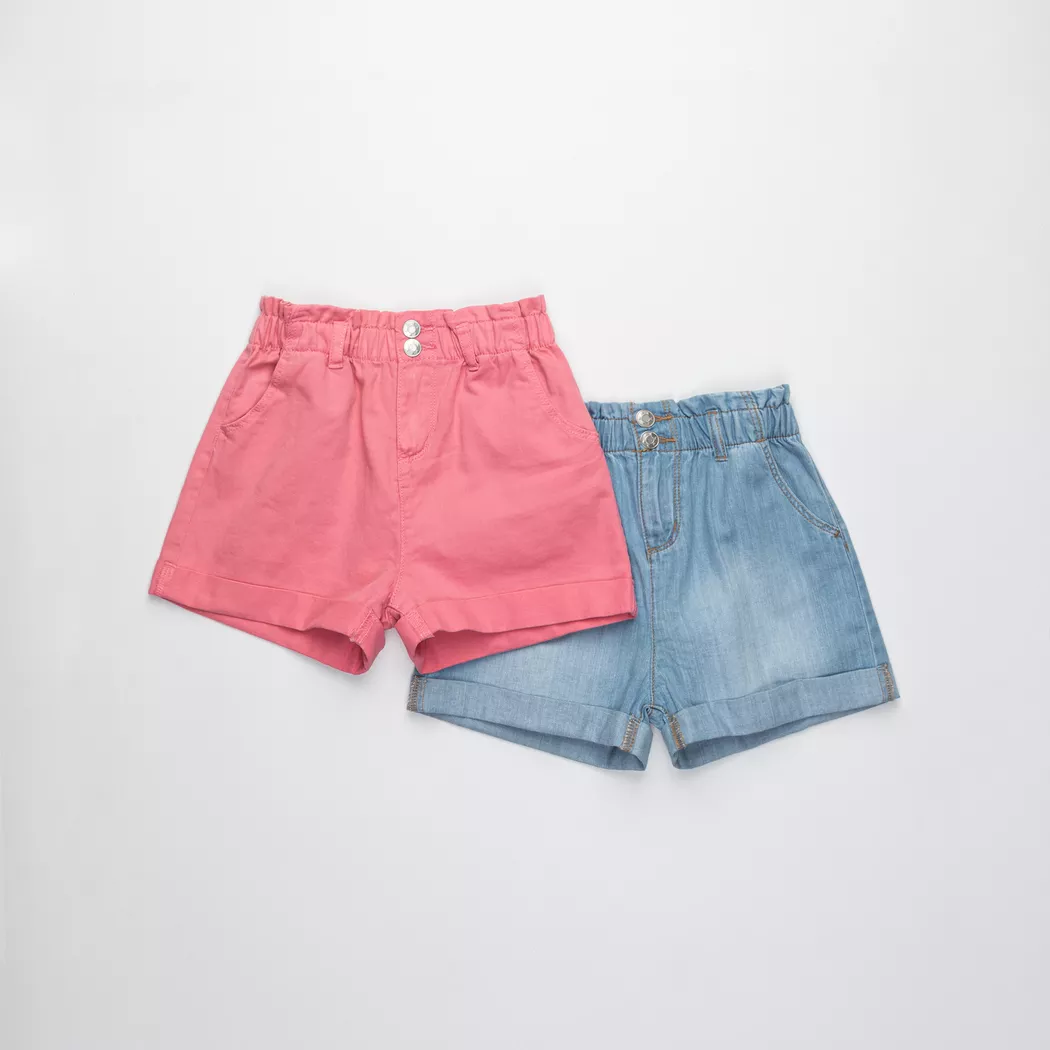 Manor Kids - Shorts Duo-Pack, 110, Pink