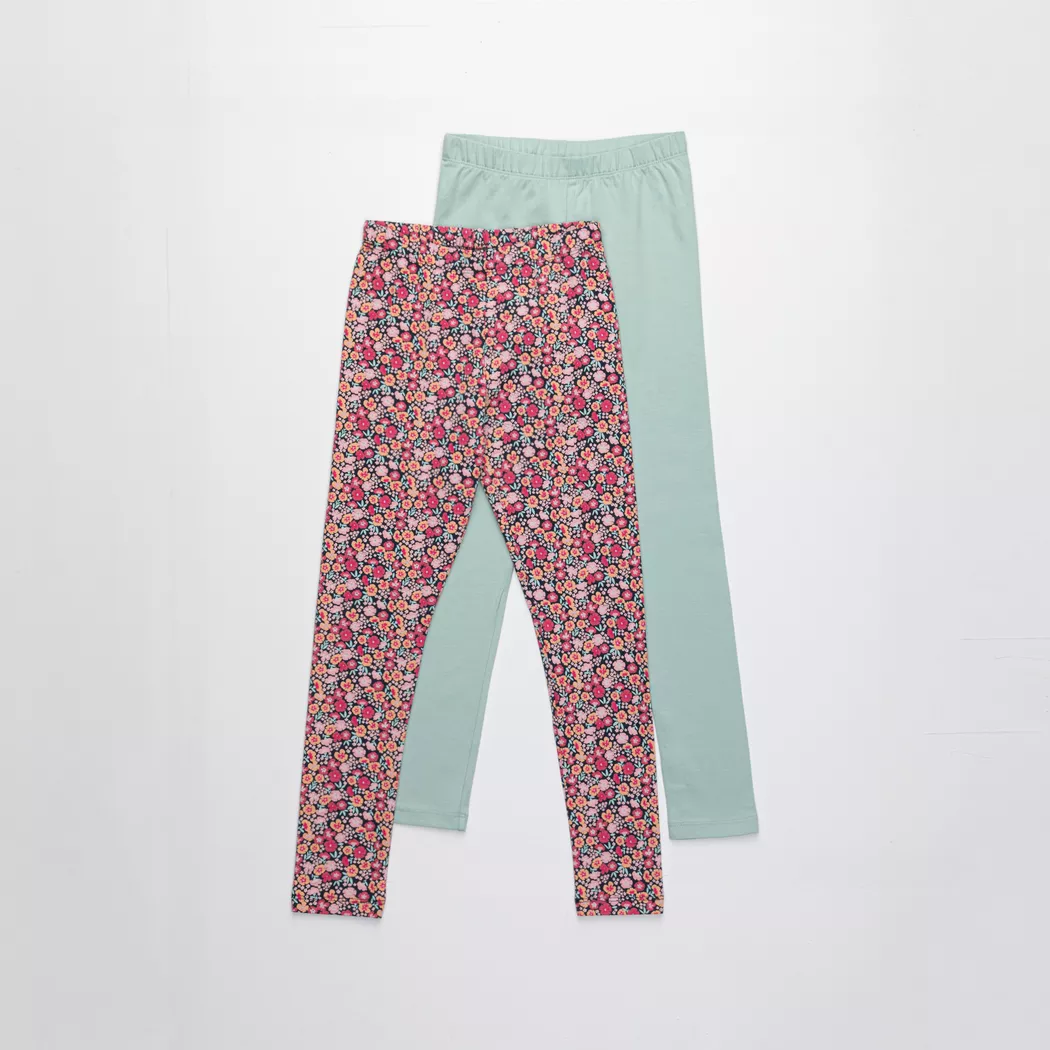 Manor Kids - Duopack, Leggings, 110, Mint