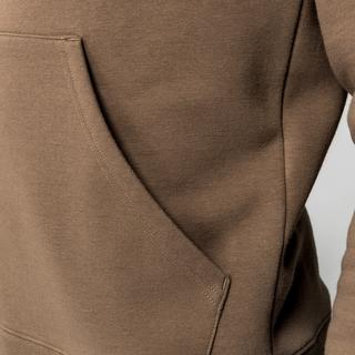 Manor Man Felpa con cappuccio Full Zip con fodera a righe  
