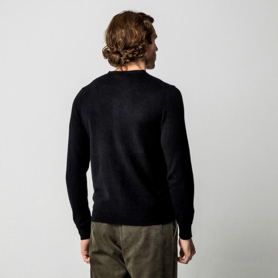 Manor Man Cardigan Cashmere Scollo a V  