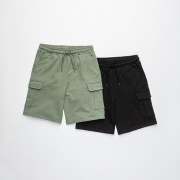Lot de 2 shorts