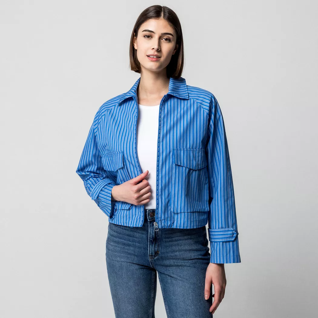 Manor Woman - Jacke, für Damen, Indigo, Größe 44
