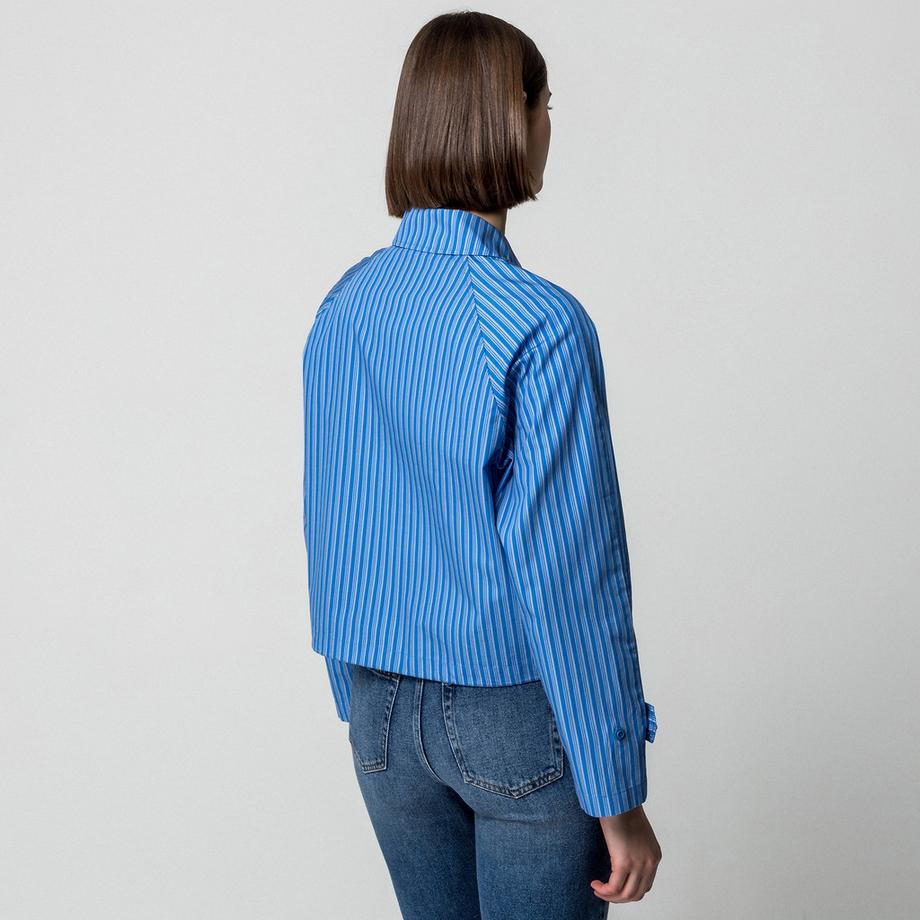 Manor Woman Giacca Blouson a Righe  