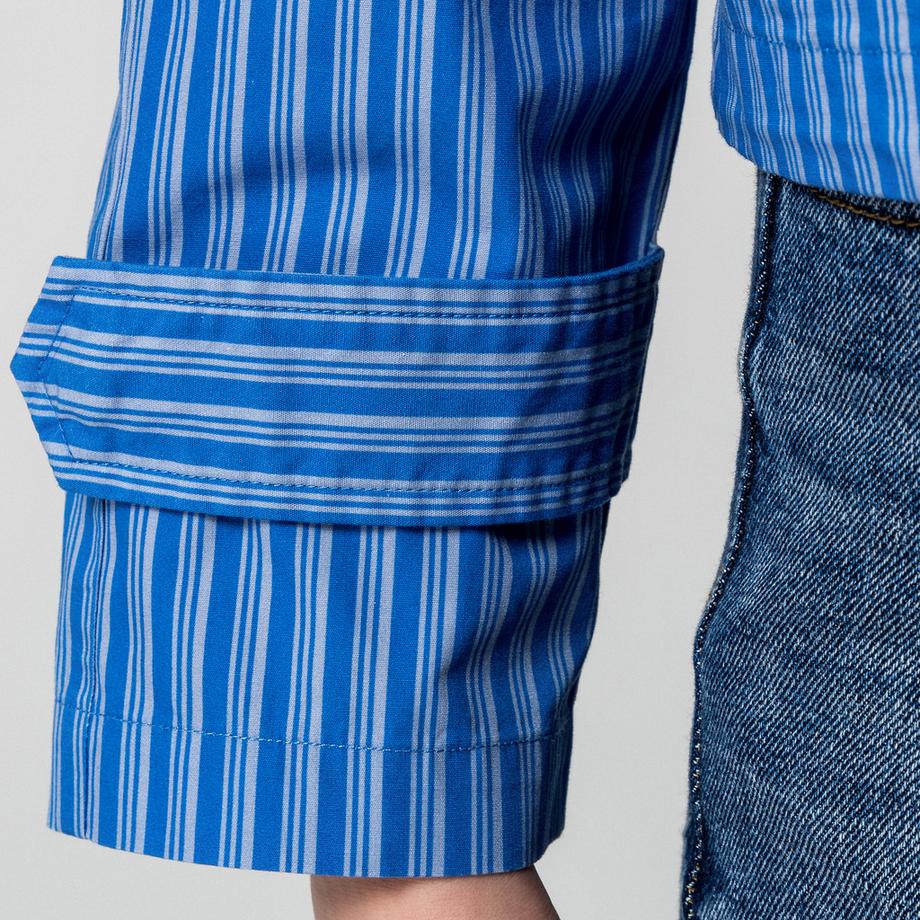 Manor Woman Giacca Blouson a Righe  