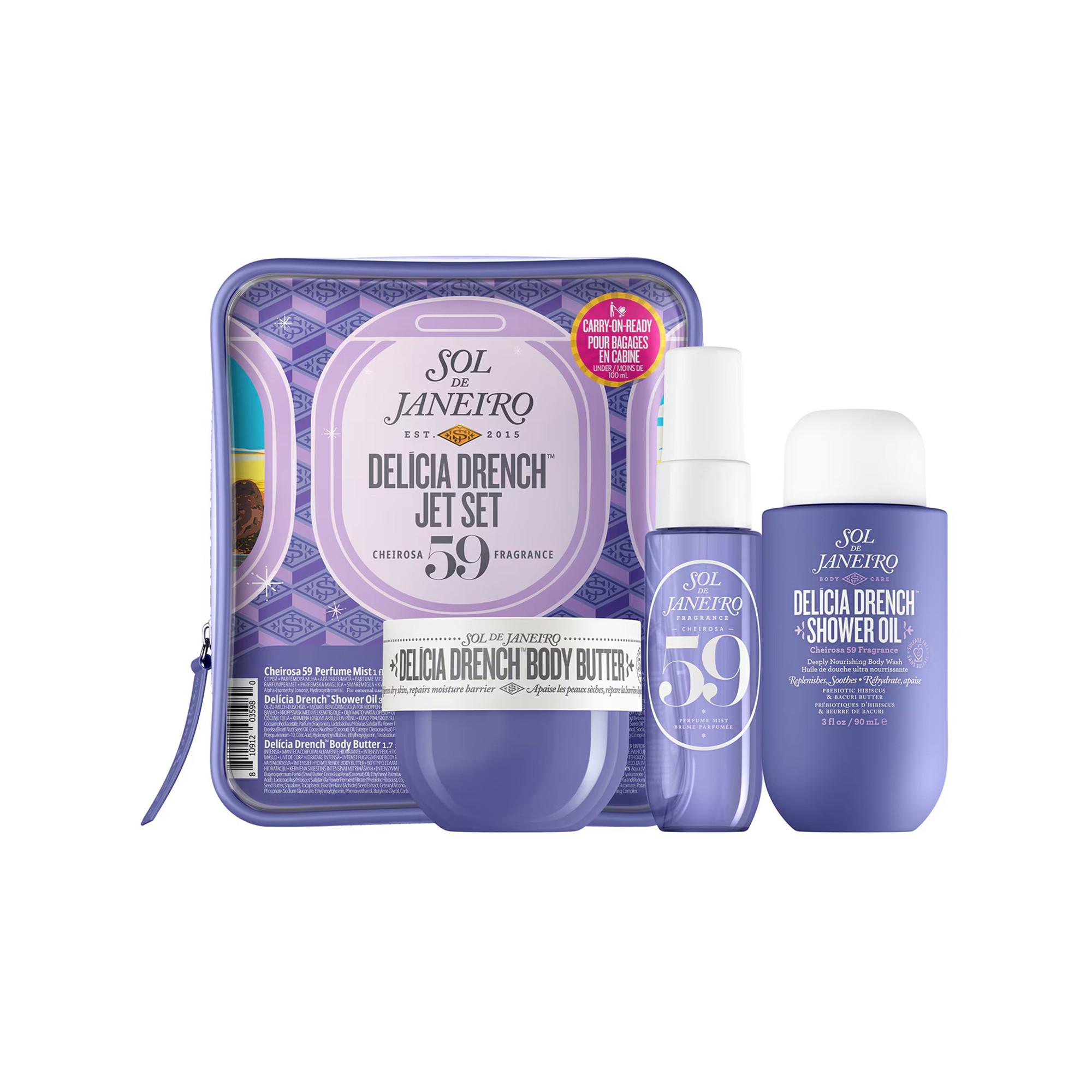 SOL de Janeiro  Delicia Drench™ Jet Set - Set per il corpo 