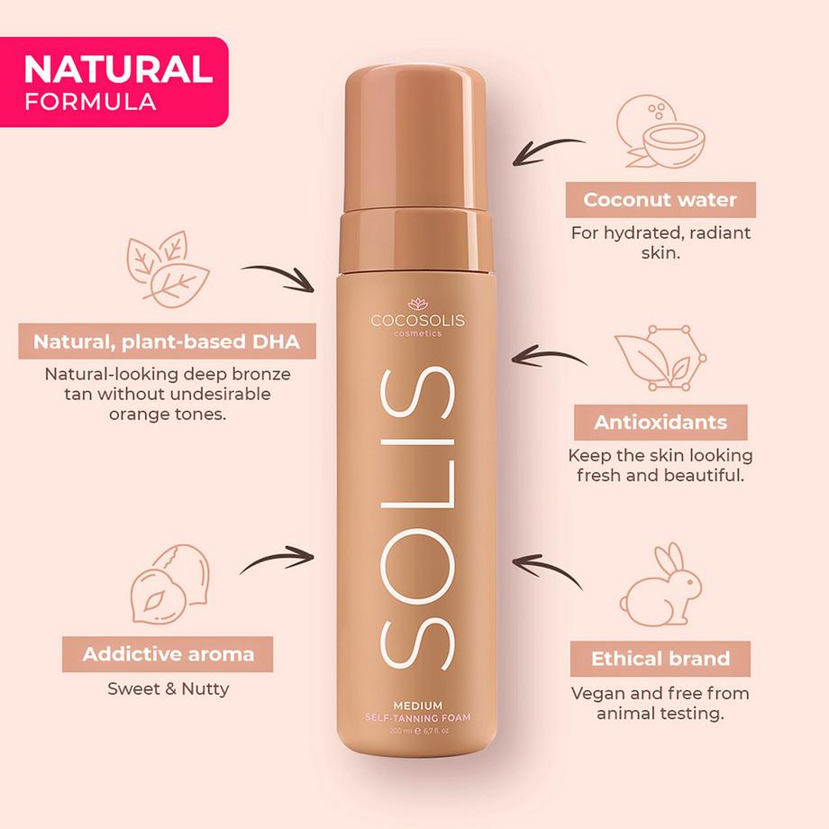 Cocosolis  SOLIS MEDIUM Self-tanning Foam 