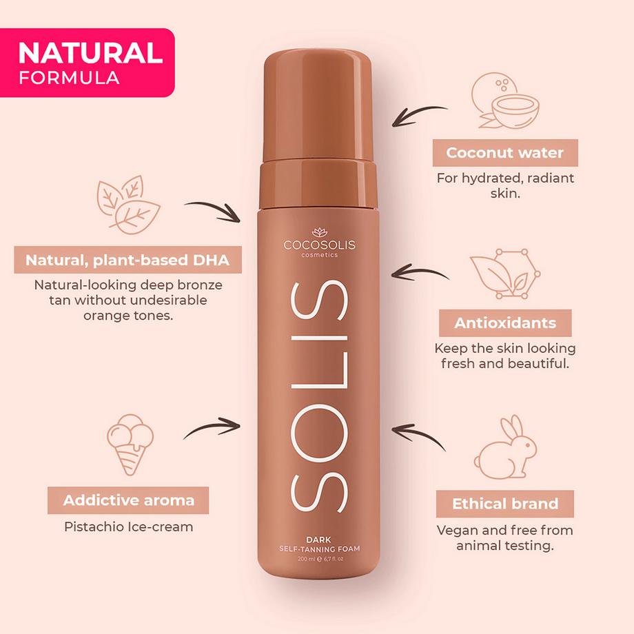 Cocosolis  SOLIS DARK Self-tanning Foam 