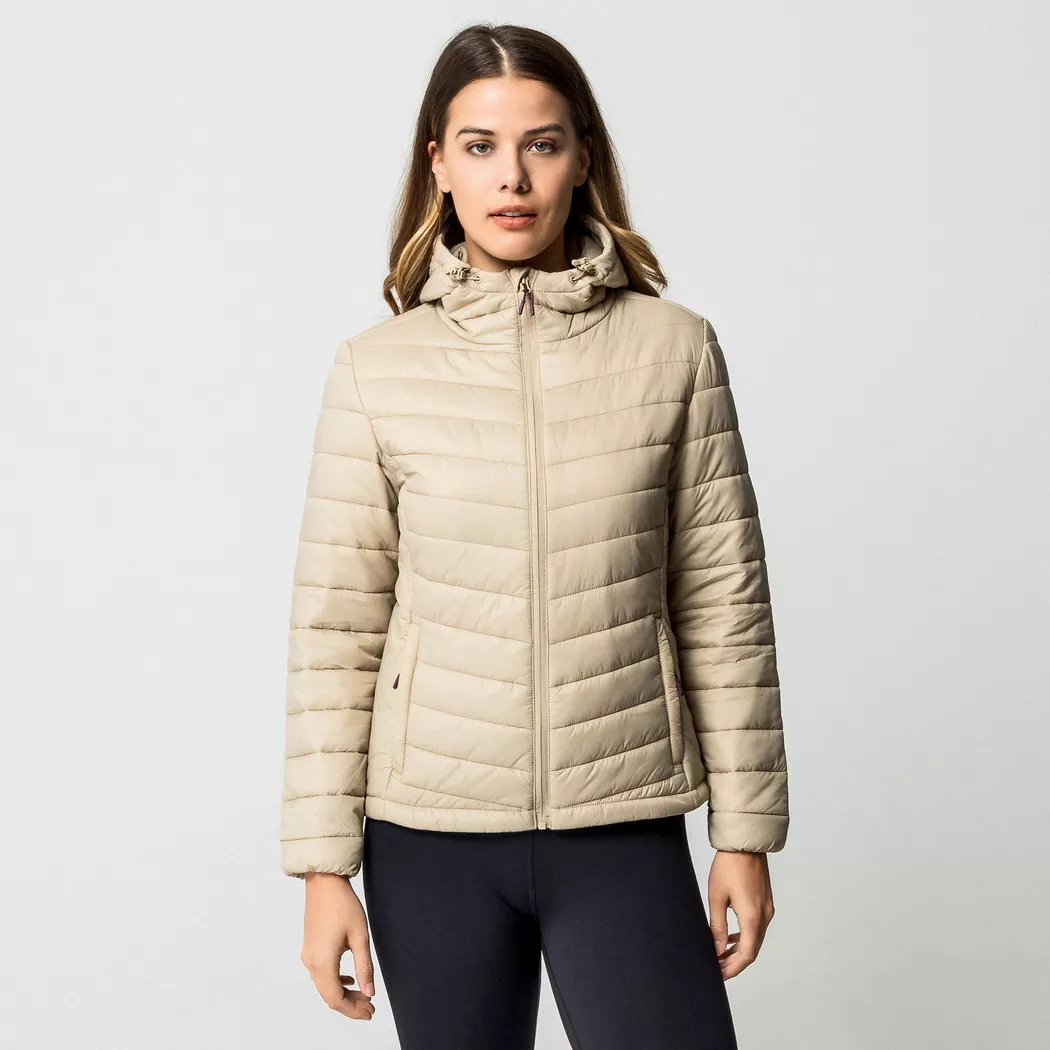 Manor Sport - Jacke mit Reissverschluss, für Damen, Beige, Größe L