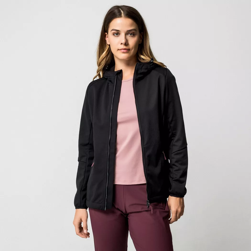 Manor Sport - Softshell-Jacke, für Damen, Black, Größe L