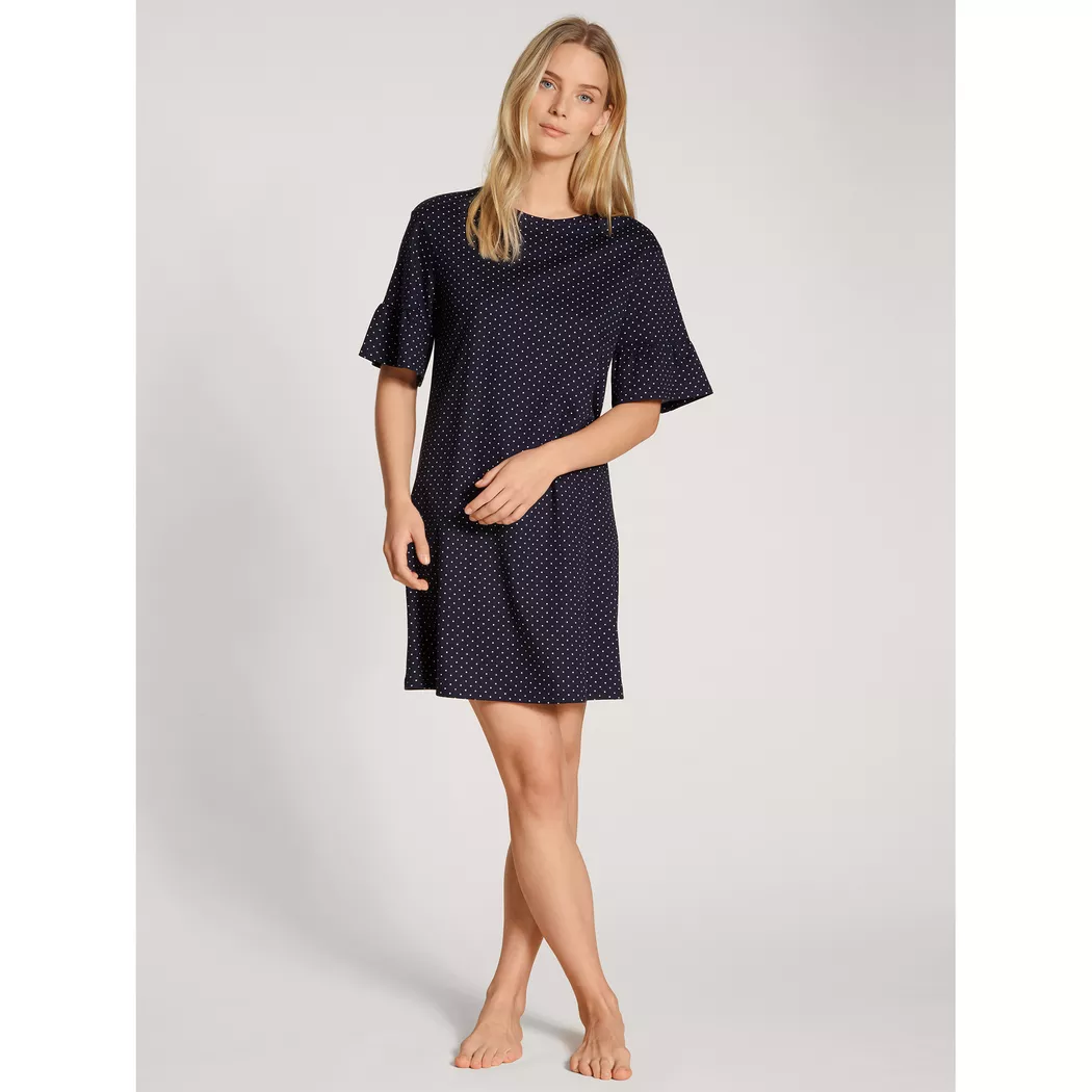 Calida - Nachthemd, für Damen, Marine, Größe M