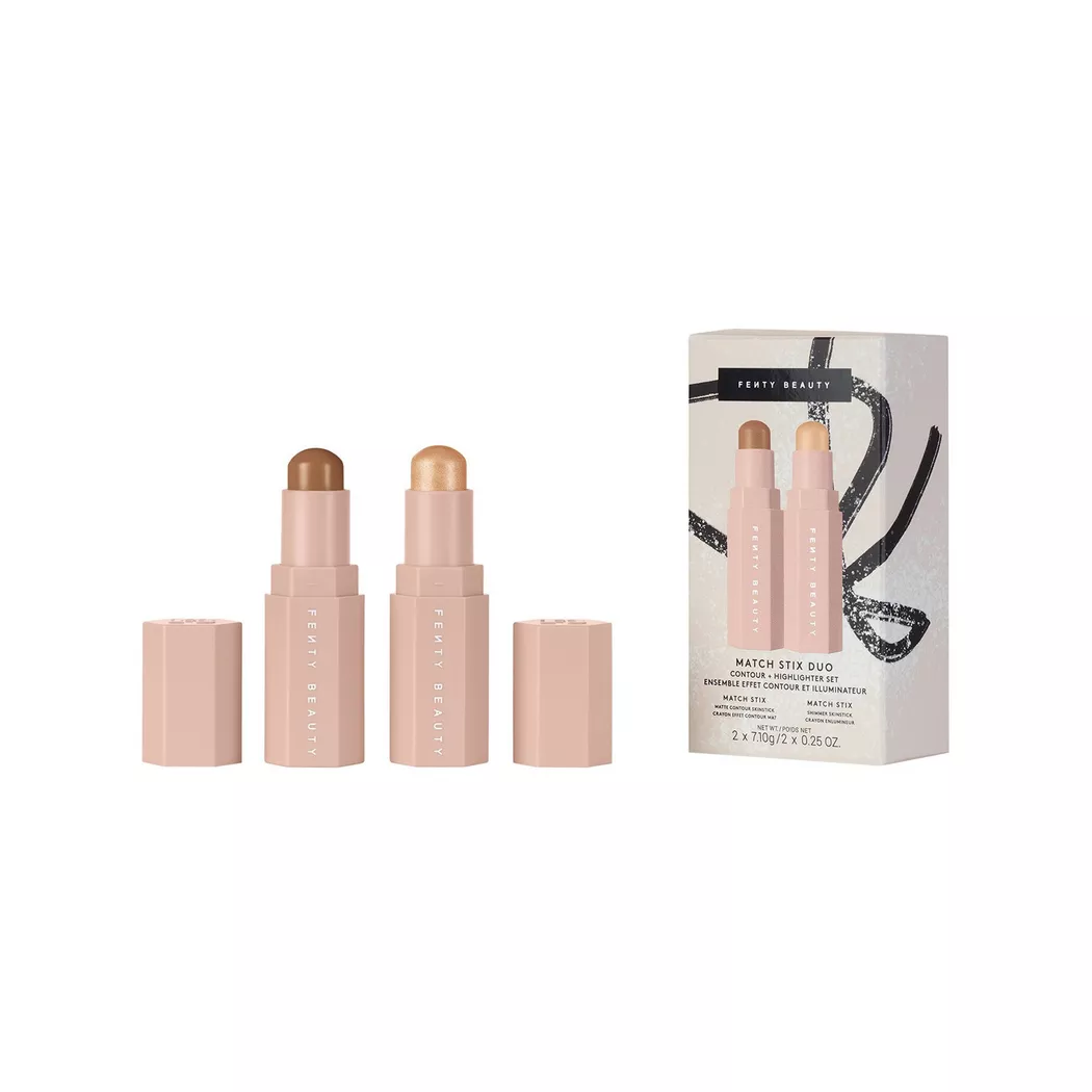 Fenty Beauty By Rihanna - Duo Contour & Highlighter Set – Duo Konturenstick & Highlighter, Set, Hell/Medium - Mocha + I Scream
