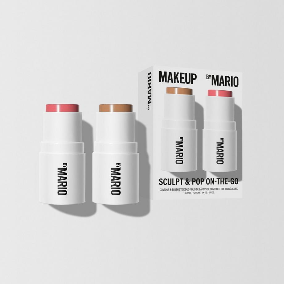 MAKEUP BY MARIO  Sculpt & Pop On the Go - Duo Mini-Konturenstick und Rouge 