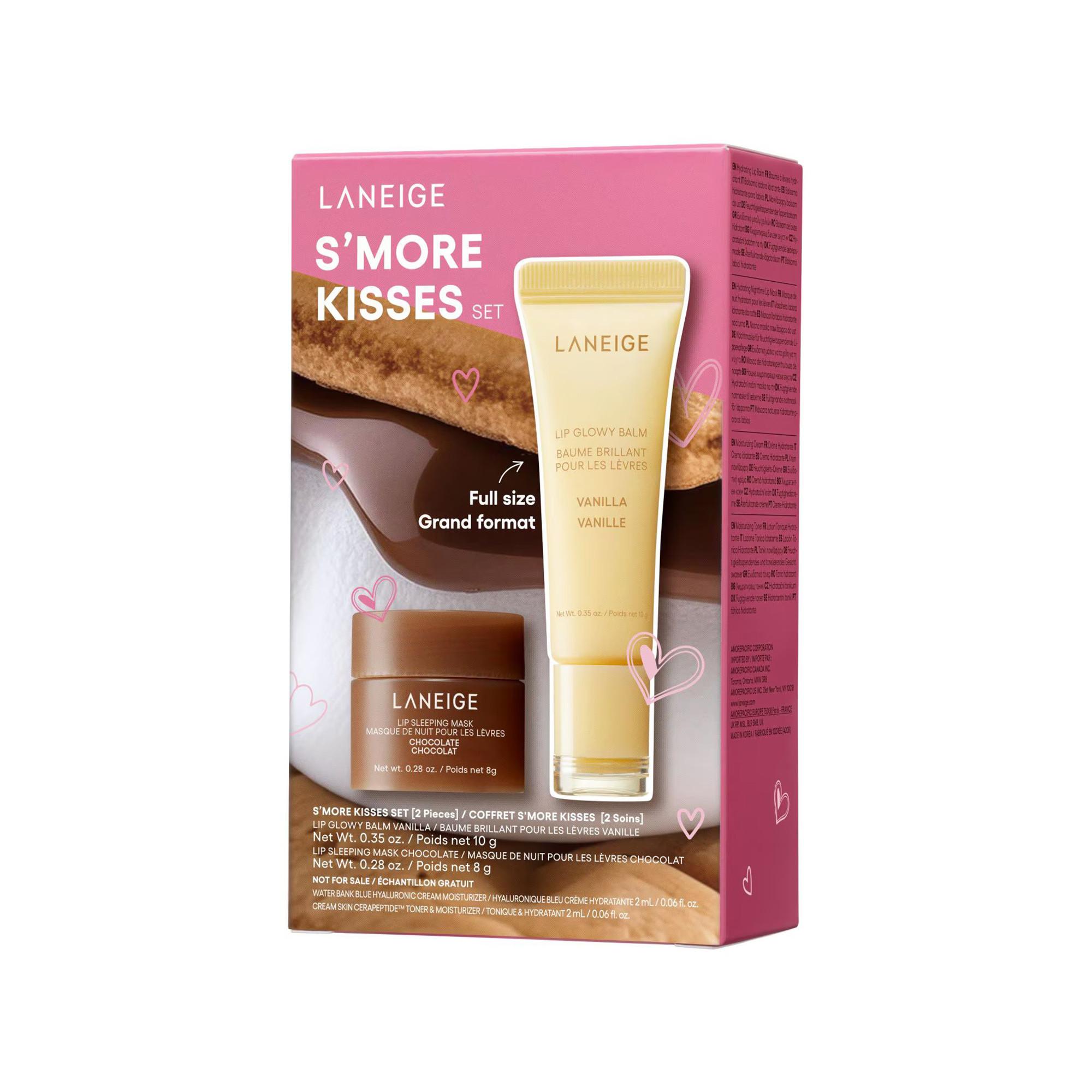 LANEIGE   S'more Kisses Set - Set di due prodotti per labbra 